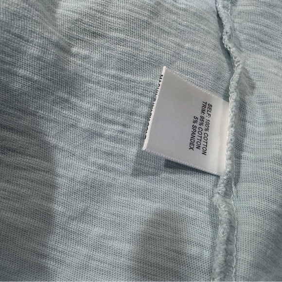 JANE AND DELANCEY Top Flutter Sleeve Stretch Button Green Womens Plus 2X Casual - Picture 6 of 7